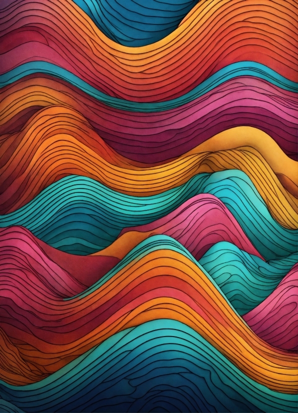 Adobe Footage Stock, Wave, Art, Design, Graphic, Wallpaper