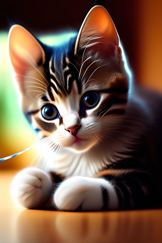 Ai For Generating Images, Image To Image Ai, Kitty, Cat, Kitten, Feline