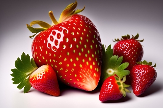 Ai Photo To Cartoon, Ai Image Generator Google, Berry, Strawberry, Edible Fruit, Fruit