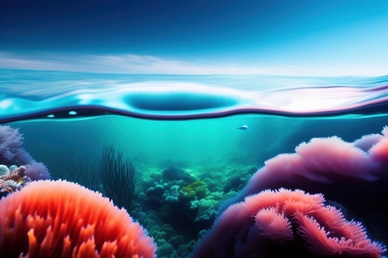 Ai Photo To Video Online, Ai Graphic Design Tool, Sea Anemone, Sea, Reef, Coral