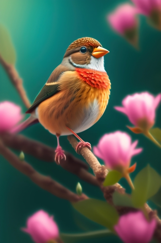 Ai Picture Generator, Ai Photo Generator, Bird, Wing, Beak, Animal