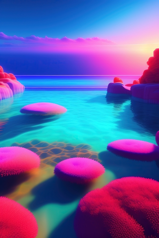 Ai Video Maker From Photo, Inspirit Ai, Sea, Light, Body Of Water, Colorful