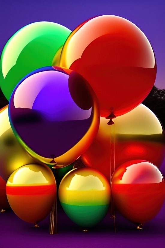 Ai Websites Art, Ai Designer Tool, Celebration, Colorful, Party, Balloon