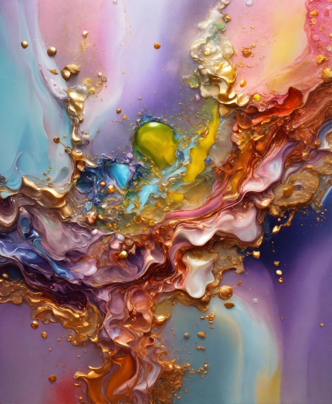 Alamy Stock Video, Liquid, Nature, Purple, Azure, Paint