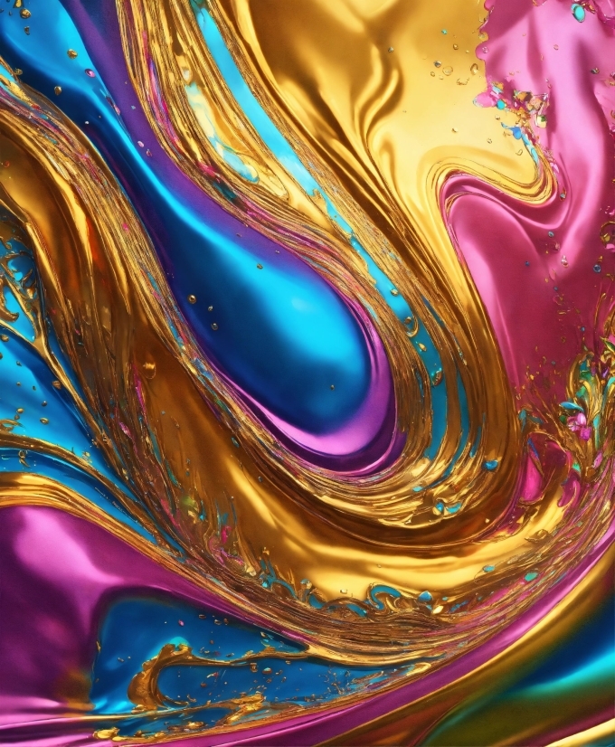 Animated Videos, Colorfulness, Liquid, Purple, Fluid, Art Paint