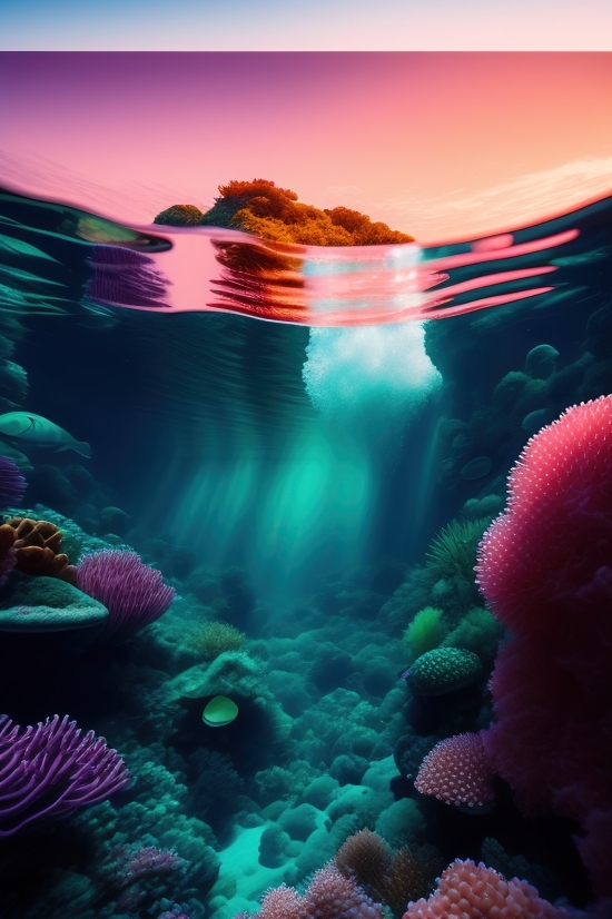 Animation With Ai, Nsfw Ai Generator, Aquarium, Reef, Underwater, Sea