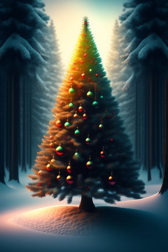 Animations On Powerpoint, Decoration, Holiday, Tree, Celebration, Winter