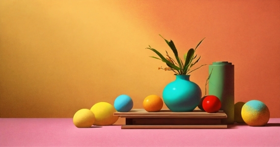 Apa Itu Stock Footage, Table, Wood, Orange, Plant, Flowerpot