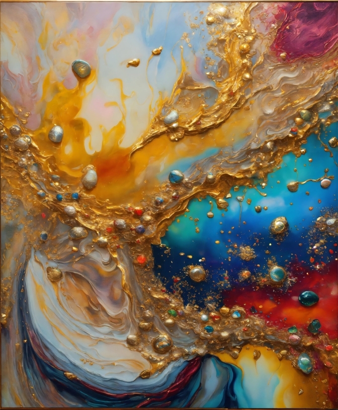 Artlist Video Stock, Water, Liquid, Fluid, Paint, Art