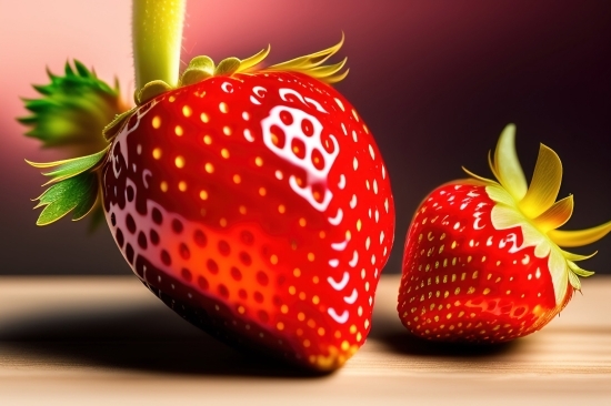 Artwork Ai Generator, Al Generator Art, Strawberry, Berry, Fruit, Food