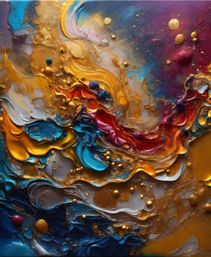 Astronaut Stock Footage, Liquid, Water, Fluid, Paint, Art