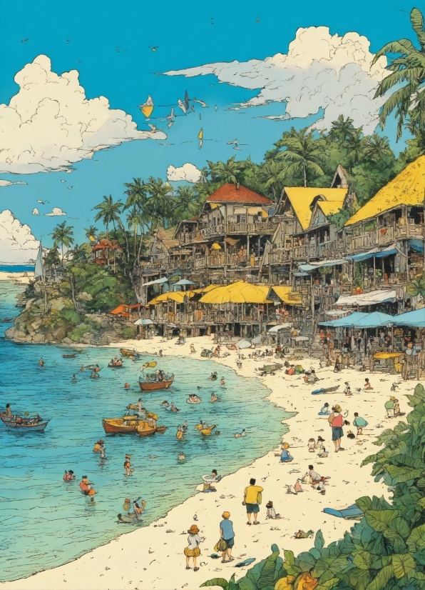 Background Videos For Websites Free, Resort, Jigsaw Puzzle, Puzzle, Beach, Water