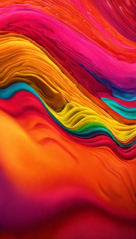 Backgrounds For Chroma Key, Colorfulness, Textile, Orange, Liquid, Art