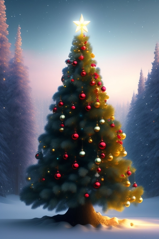 Backgrounds For Chroma Key, Decoration, Tree, Holiday, Fir, Winter