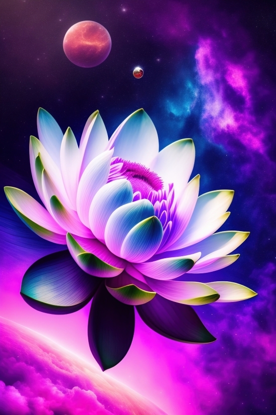 Best Ai Logo Creator, Ai 2041, Lotus, Pink, Flower, Blossom