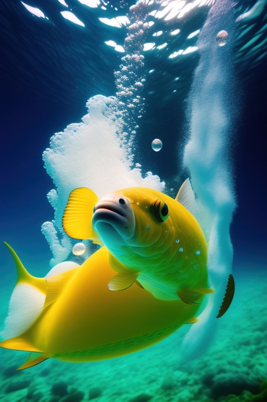 Best Ai Video Maker, Ai Artist, Seawater, Fish, Underwater, Sea