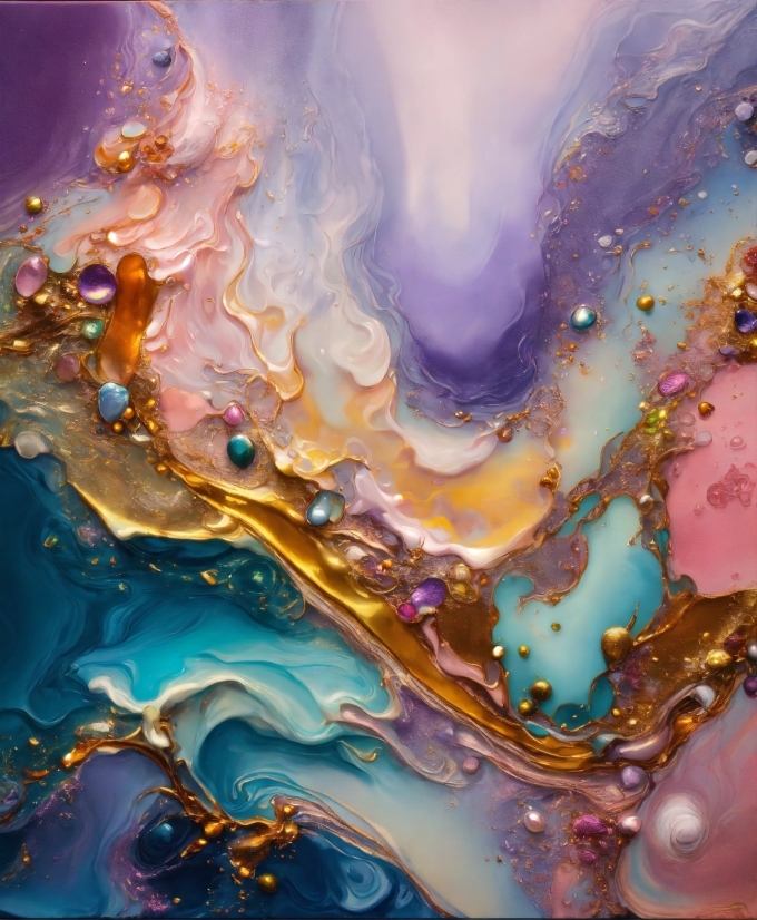 Cheap Video Stock, Liquid, Purple, Fluid, Art, Water