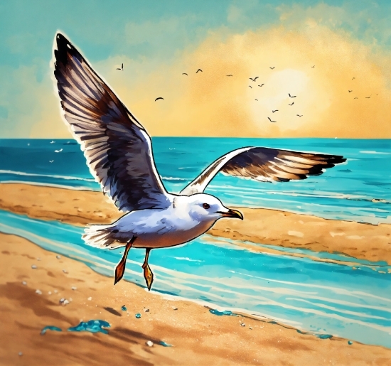 Church Backgrounds For Worship, Pelican, Bird, Gull, Seabird, Flying