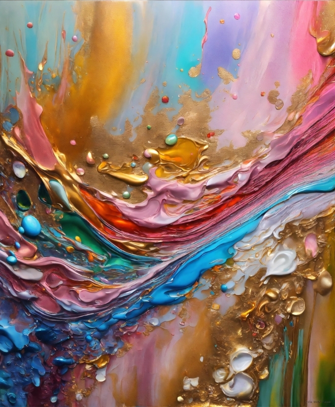 Colorfulness, Liquid, Water, Nature, Paint, Fluid