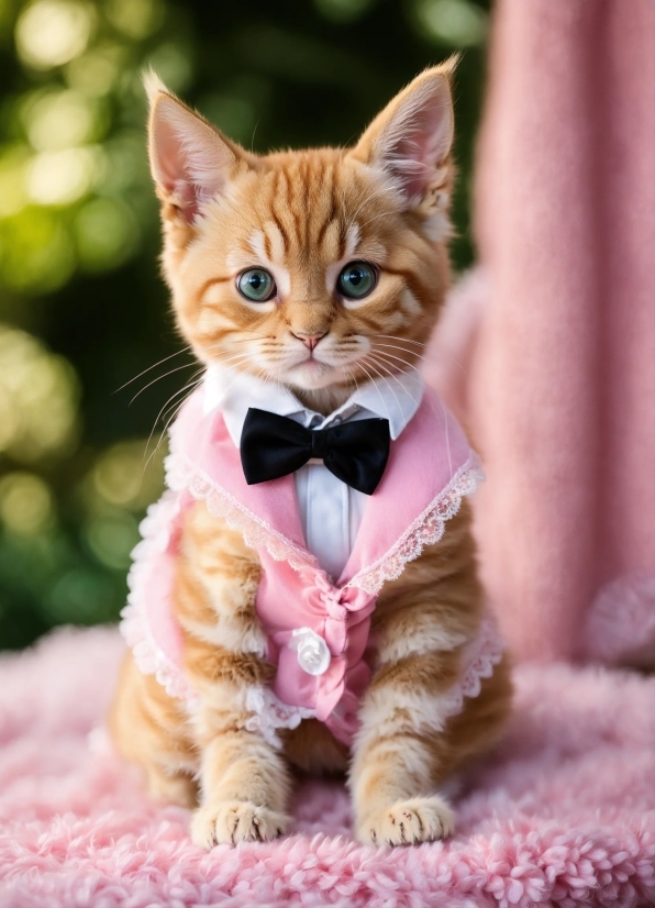 Copyright Video Free Download, Cat, Kitten, Kitty, Feline, Bow Tie