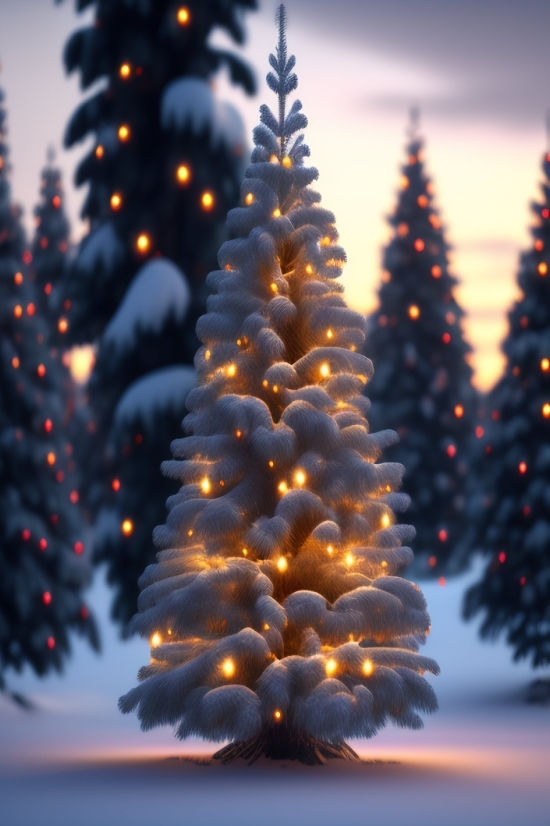 Decoration, Tree, Holiday, Celebration, Season, Winter
