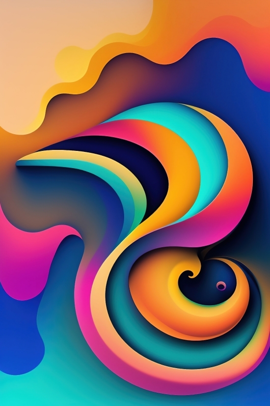 Diffusion Ai Generator, Ai Art Web Design, Design, Art, Wave, Graphic