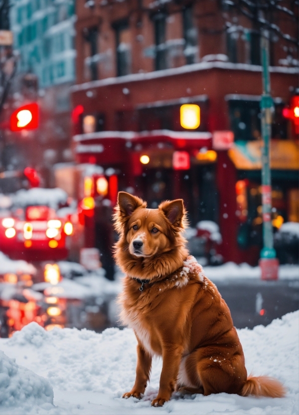 Diwali Video Footage Free Download, Corgi, Dog, Canine, Domestic Animal, Snow