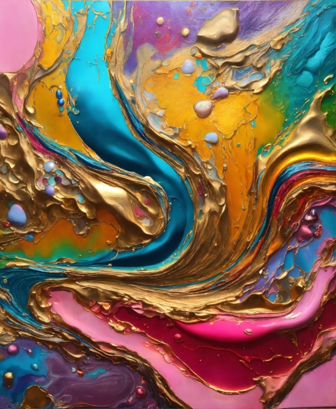 Driving Stock Video, Liquid, Art Paint, Azure, Paint, Fluid