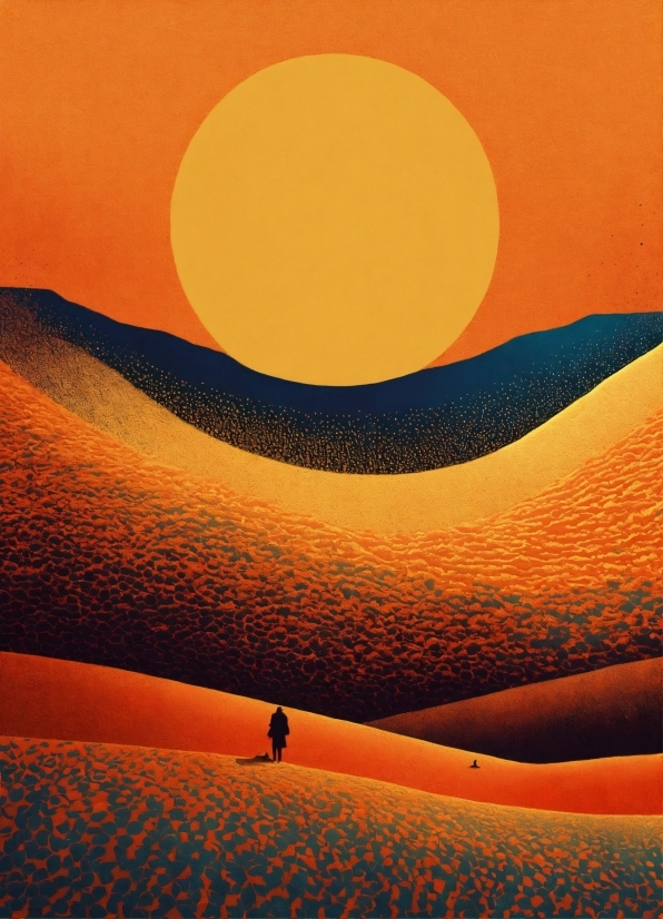 Fire Embers Stock Footage, Dune, Sand, Desert, Orange, Wave