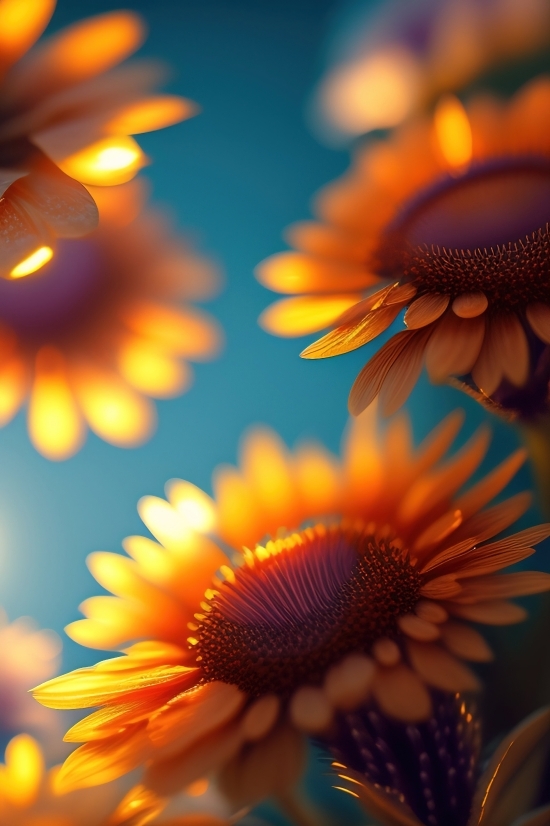 Free Ai Drawing Generator, Ai Foto, Sunflower, Flower, Daisy, Petal