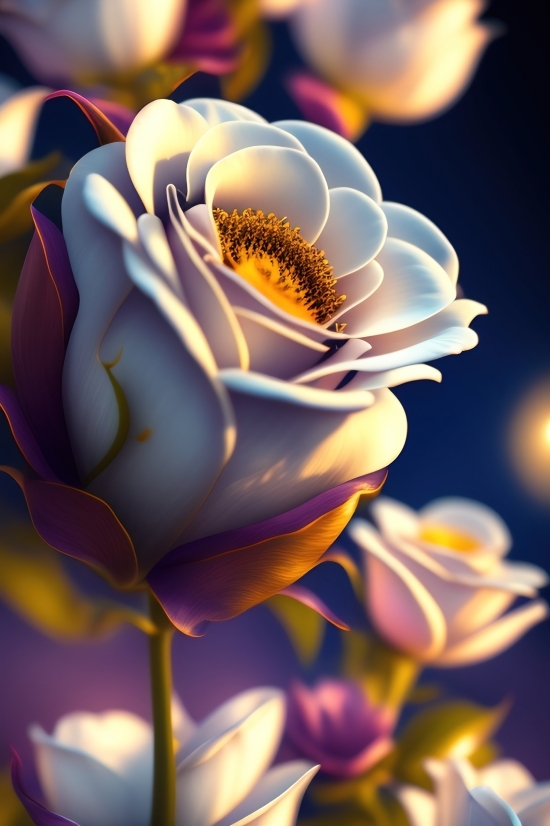 Free Ai Image Editor, Ai Make Picture, Lotus, Pollen, Graphic, Flower