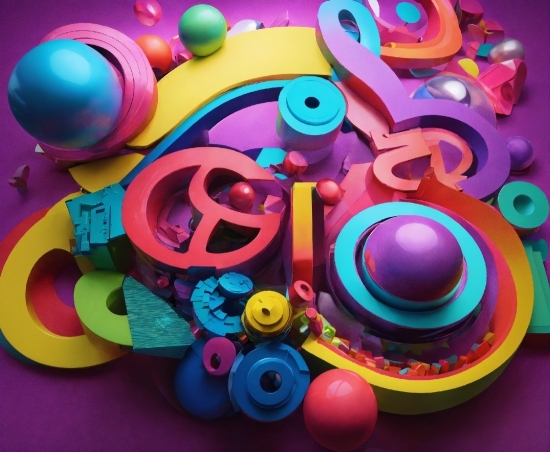 Free Animation Video Clips, Colorfulness, Art, Font, Pink, Material Property