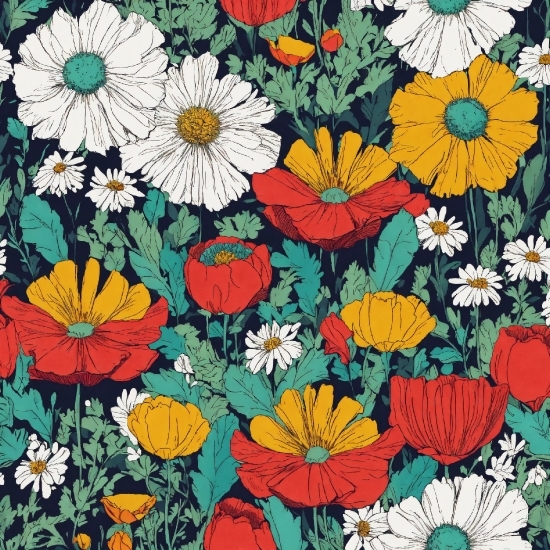 Free Background Video No Copyright, Flower, Cotton, Floral, Daisy, Flowers