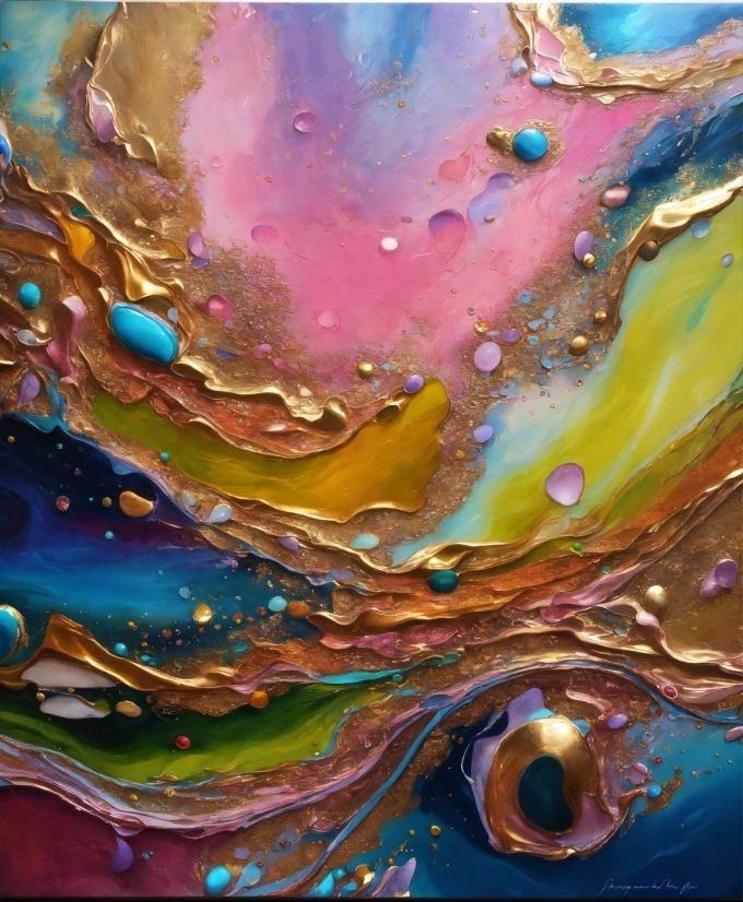 Free Download 4k Video Clip, Liquid, Water, Paint, Painting, Fluid