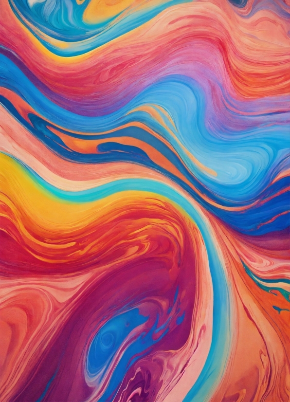 Free Download Royalty Free Videos, Colorfulness, Liquid, Nature, Azure, Orange