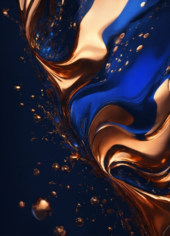 Free Hd Stock Video, Water, Liquid, Fluid, Art, Electric Blue