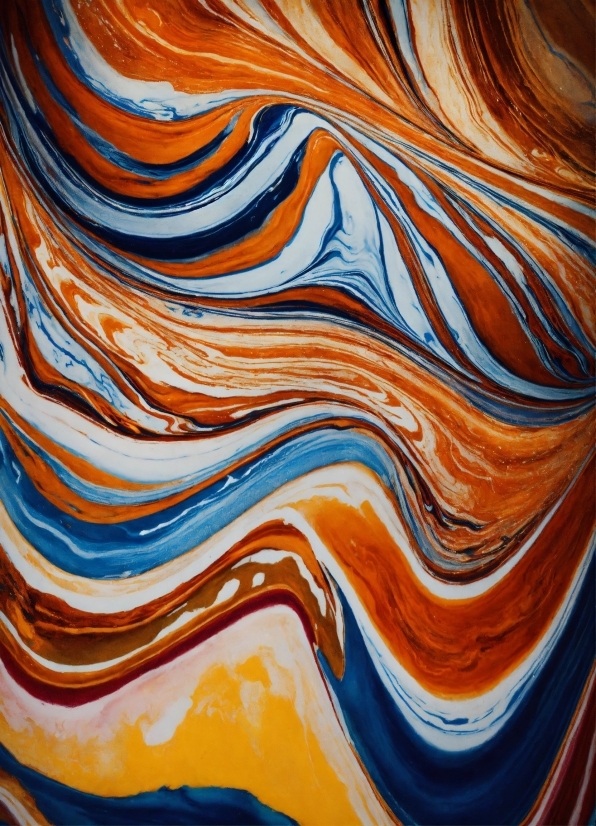 Free Loop Video, Nature, Azure, Orange, Fluid, Liquid