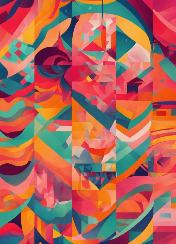 Free Motion Clips, Rectangle, Textile, Orange, Triangle, Art