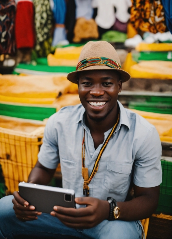 Free Royalty Free Stock Video, Watch, Smile, Hat, Human, Sun Hat