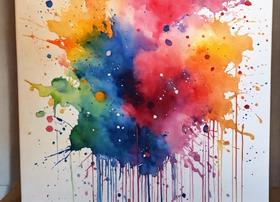 Free Short Stock Videos, Colorfulness, Photograph, Art Paint, Light, Paint