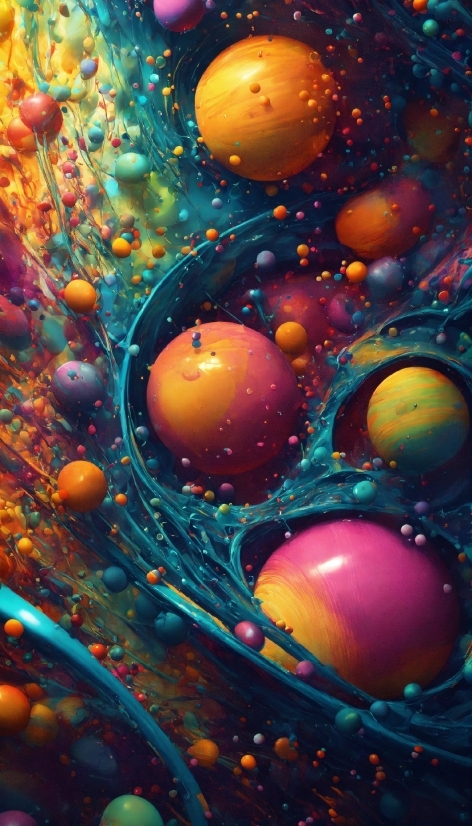 Free Sky Timelapse, Colorfulness, Liquid, Light, Organism, Art