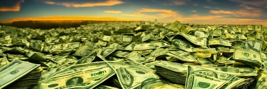 Free Slide Background, Sky, Cloud, Banknote, Dollar, Money Handling