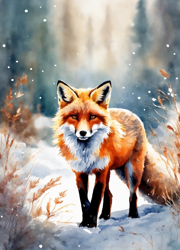 Free Stock Movie Clips, Red Fox, Fox, Canine, Fur, Mammal