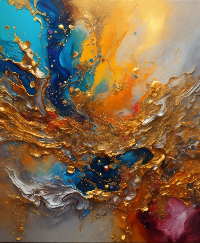 Free Stock Videos With Music, Liquid, Water, Art Paint, Paint, Azure