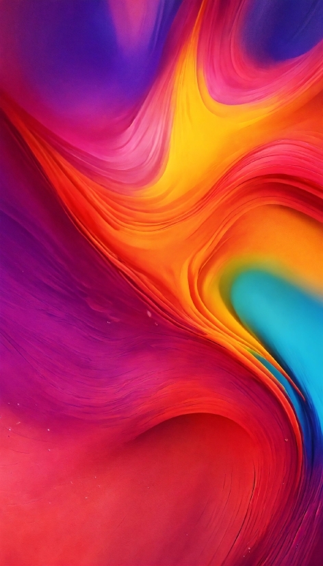 Free Video Loops Download, Colorfulness, Orange, Purple, Pink, Art