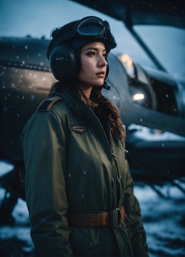 Free Video Stock 4k, Person, Aviator, Adult, Portrait, People