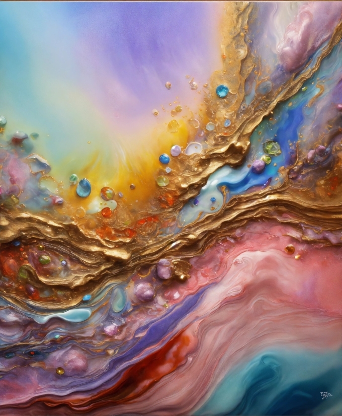 Free Video Stock Library, Water, Liquid, Fluid, Painting, Art