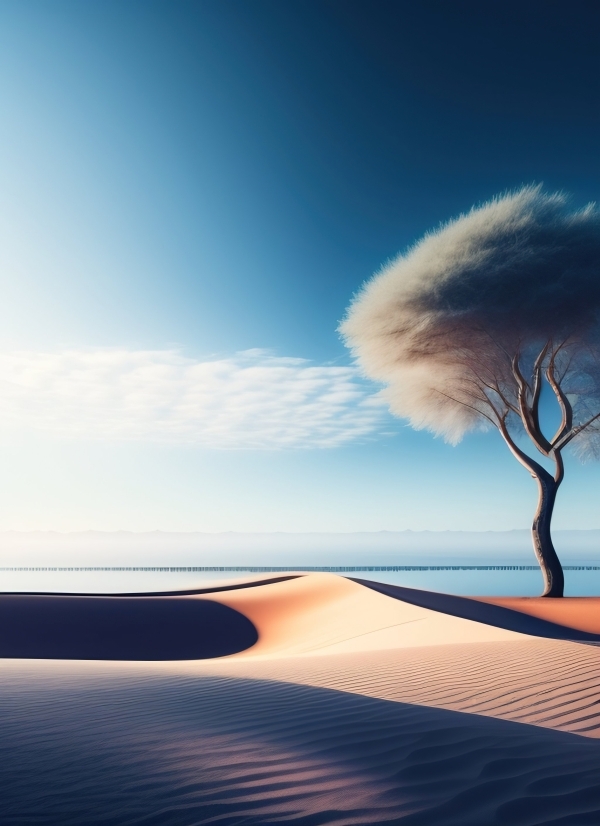 Fsc Logo Ai, Landscape, Sky, Dune, Sea, Sand