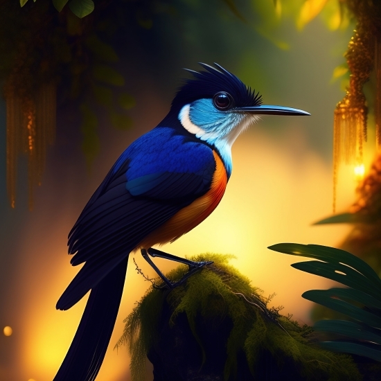 Google Dream Ai, Google Dream Ai, Magpie, Bird, Wildlife, Toucan