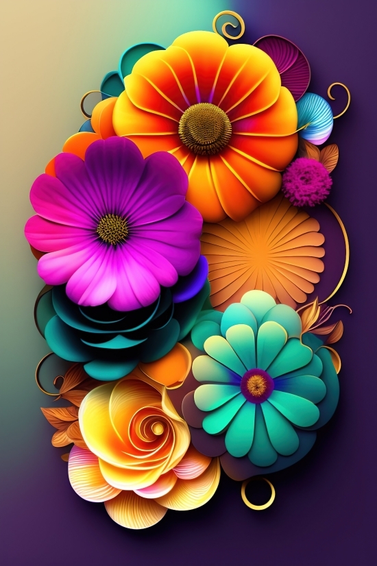 Graphic Designer Ai, Ai Your Photo, Flower, Floral, Flowers, Spring